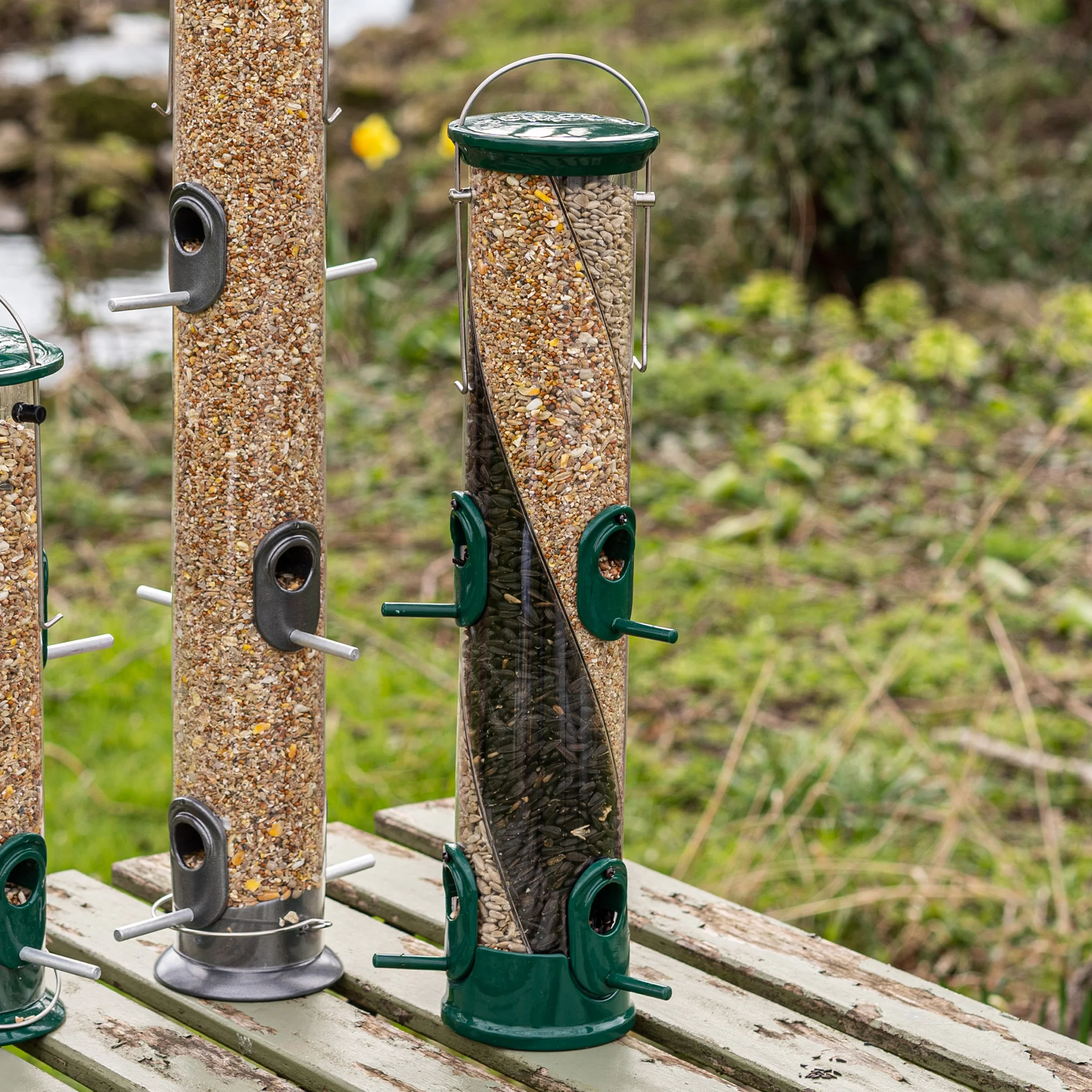 Peckish All Weather 3 Seed Twist Feeder - Image 3
