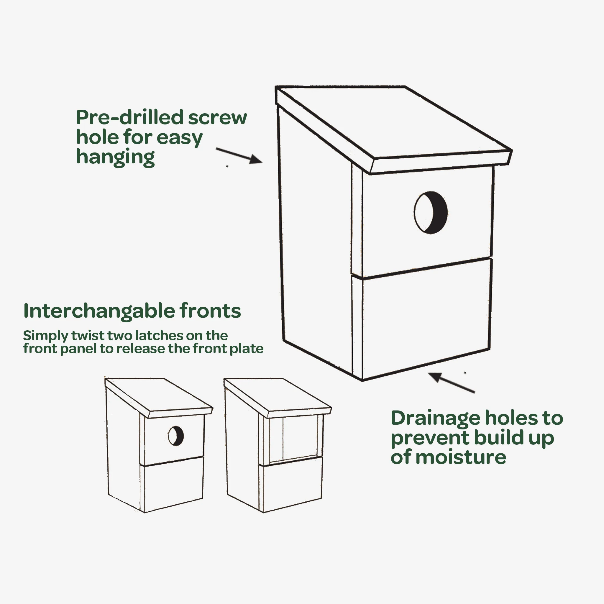 Peckish Everyday Nest Box - Image 4