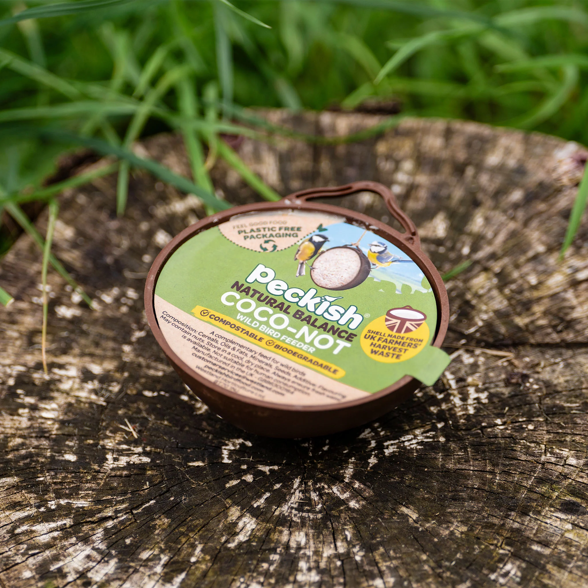Peckish Natural Balance Coco-Not® Wild Bird Feeder - Image 6