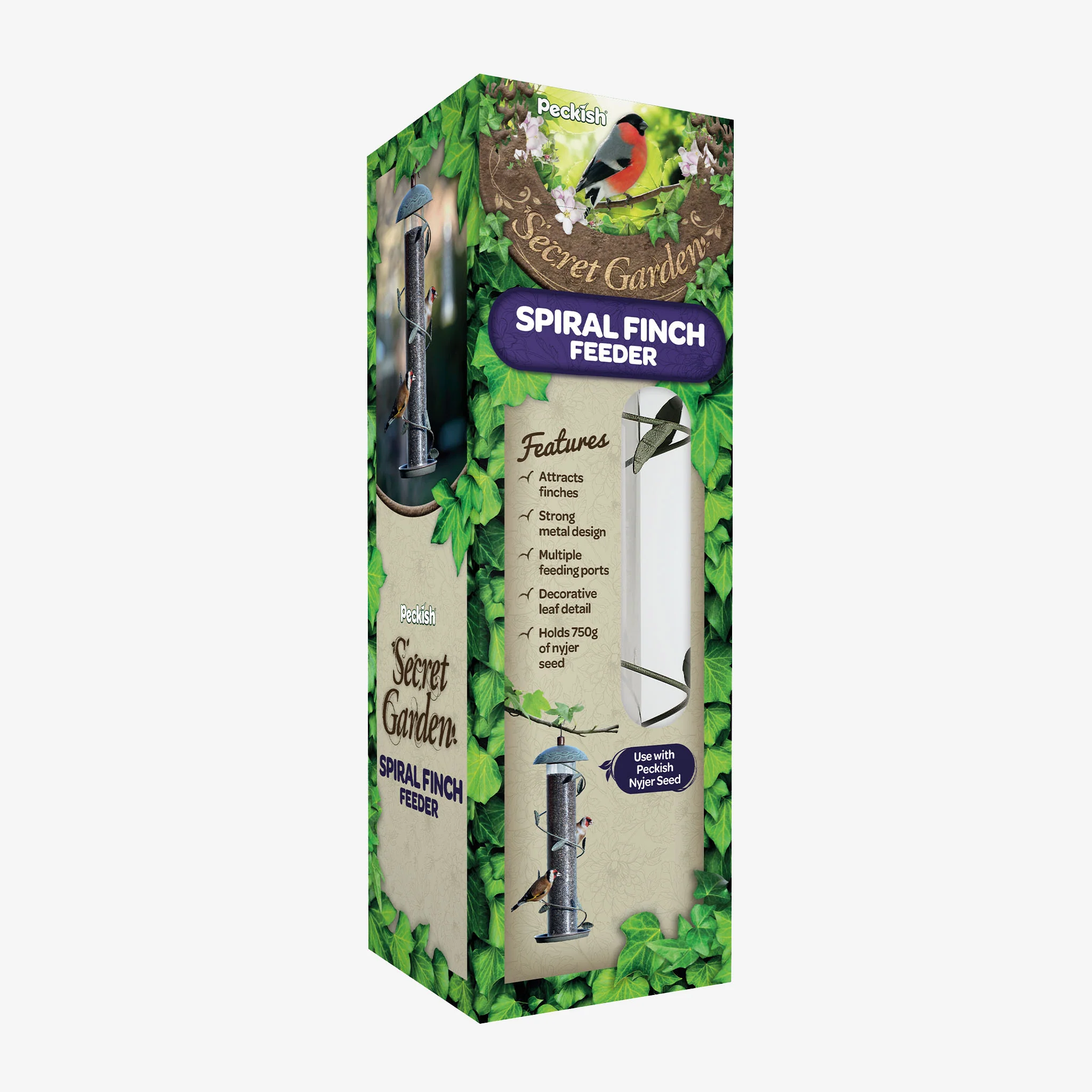 Peckish Secret Garden Spiral Finch Feeder - Image 3