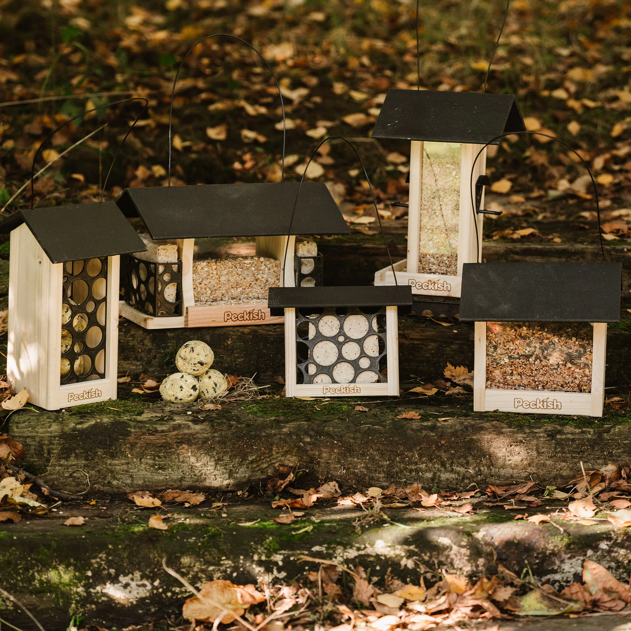Peckish Woodland Feast Suet Cake Feeder - Image 6